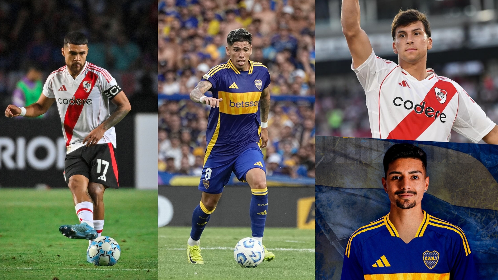 Cuatro chilenos tendrán los dos equipos más grandes de Argentina en 2025