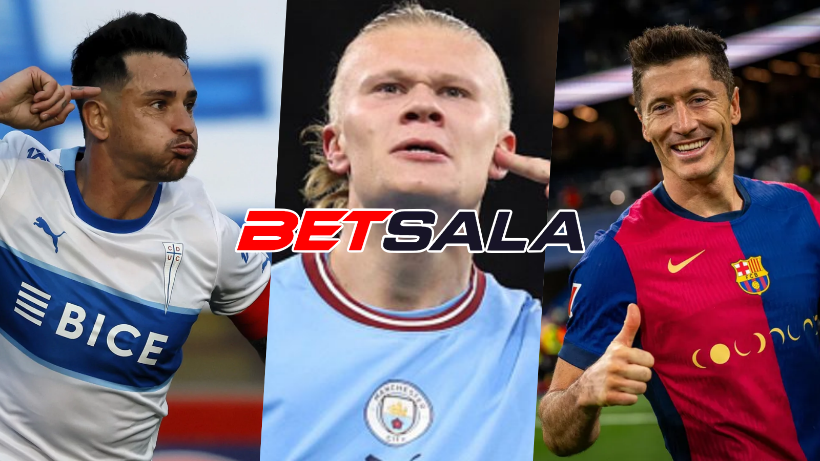 Sábado de goleadores en Betsala: Zampedri, Haaland y Lewandowski en las apuestas especiales.,