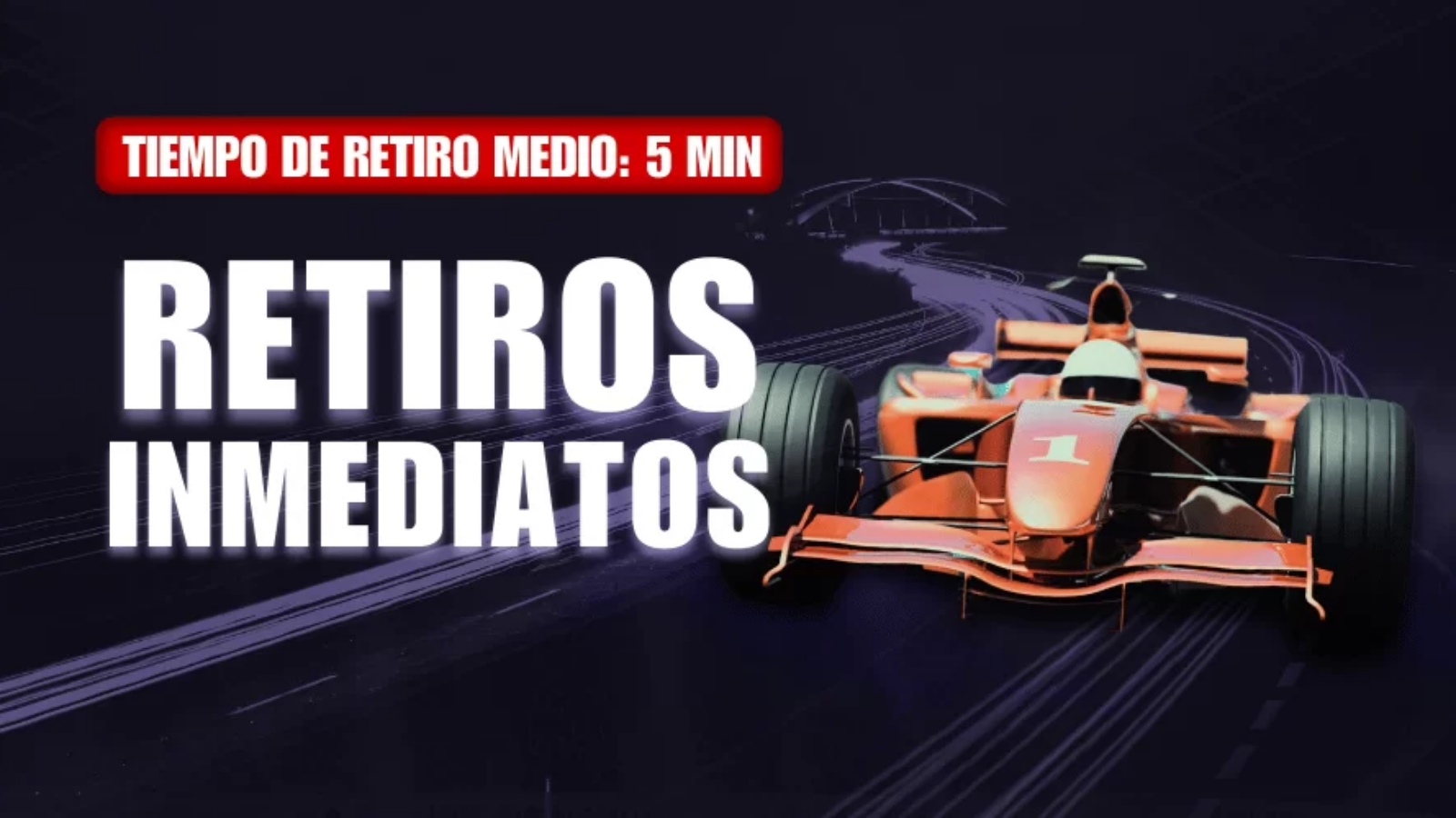 Ganancias en cinco minutos con el retiro inmediato de Betsala