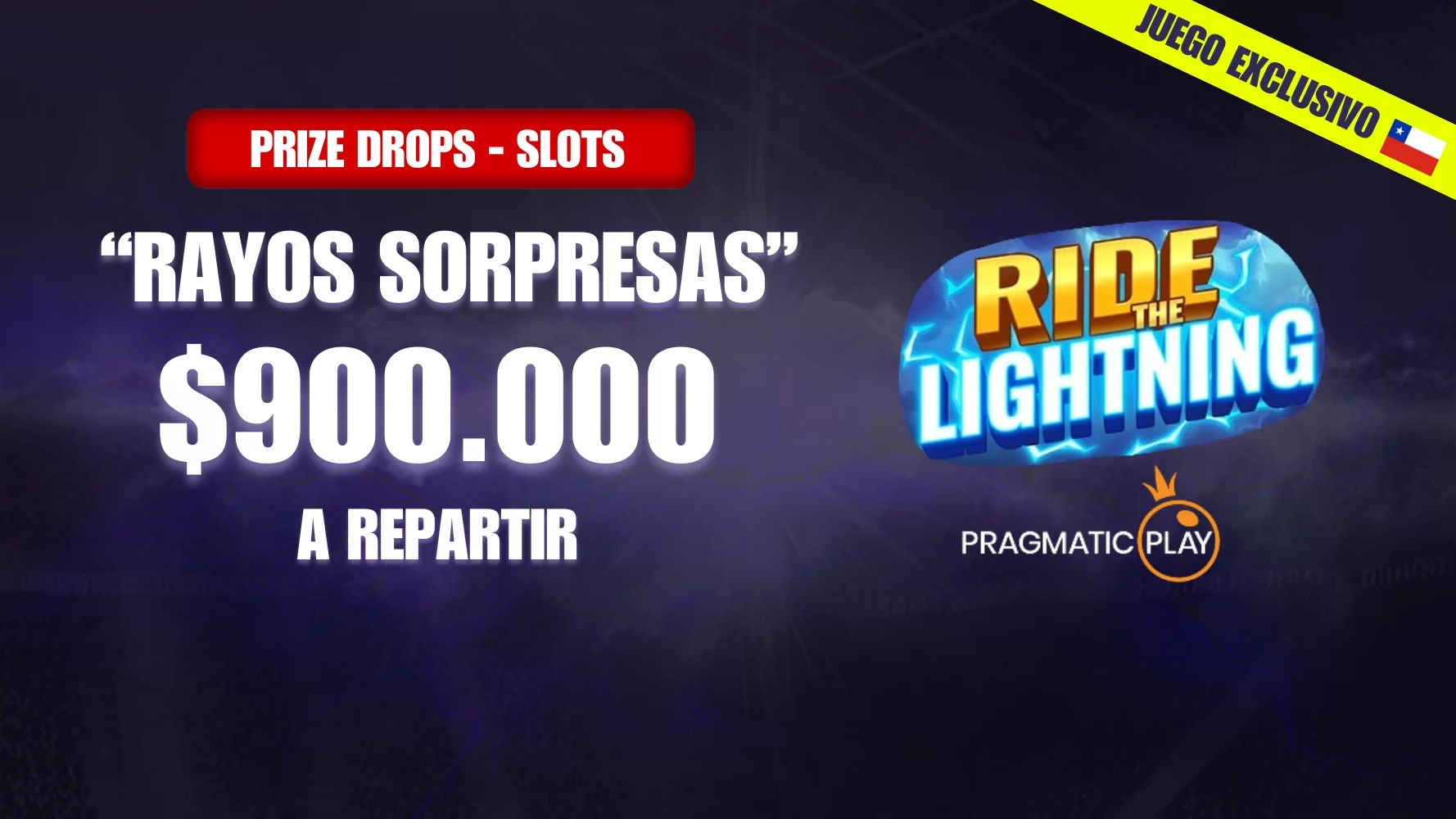Betsala trae en exclusiva la tragamonedas Ride the Lightning