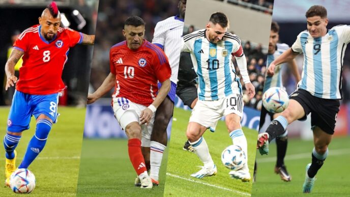 Alexis, Vidal, Messi y Julián pueden darte grandes ganancias con las apuestas para Chile vs Argentina
