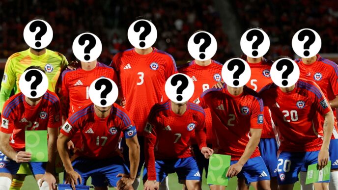 jugadores seleccion chilena mundial 2030 proyeccion recambio